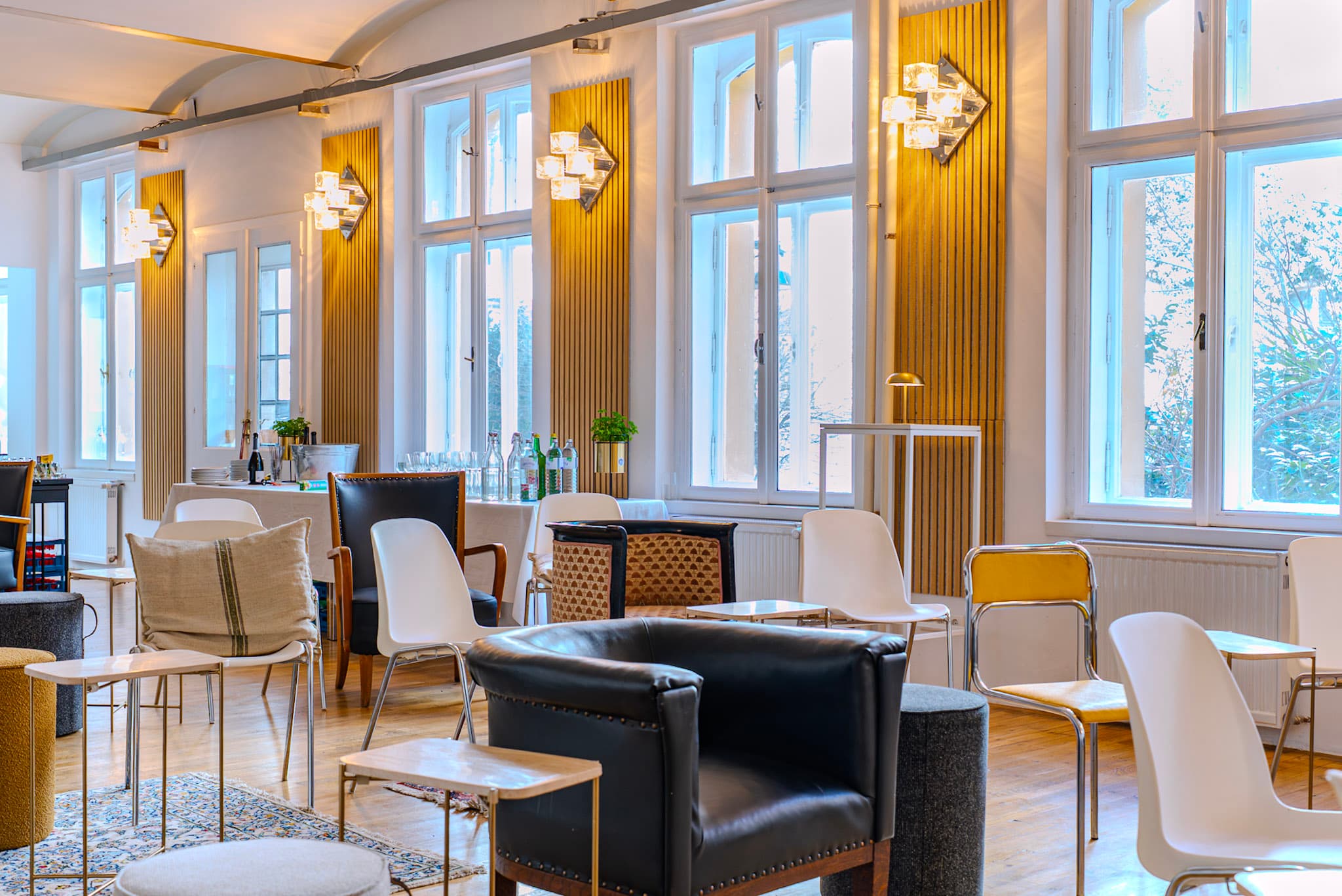 BOAT LOFT im Filmquartier Wien — Eventlocation im Altbau-Charme mit Holzboden