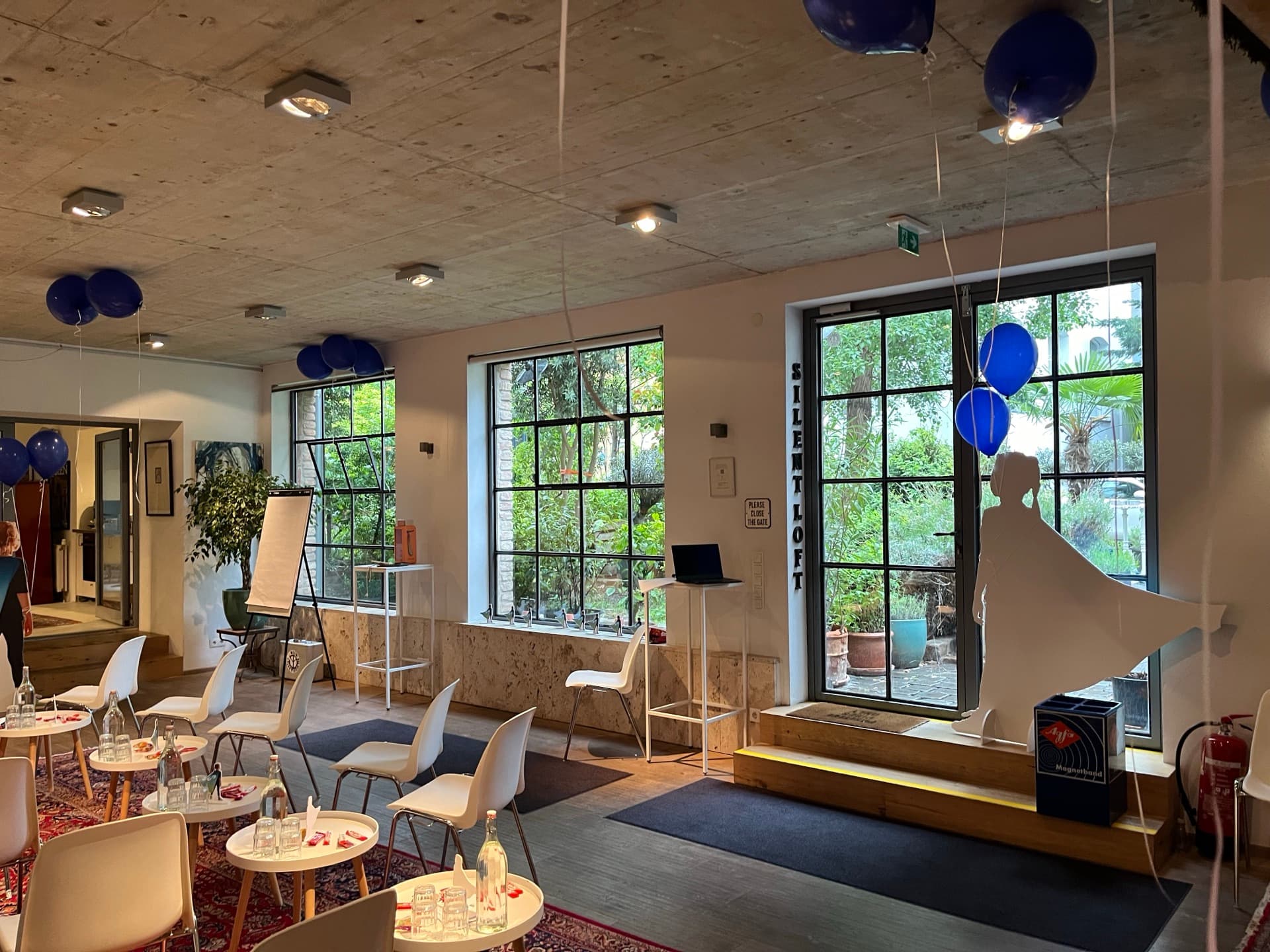 SILENT LOFT — Holcim seminar setup
