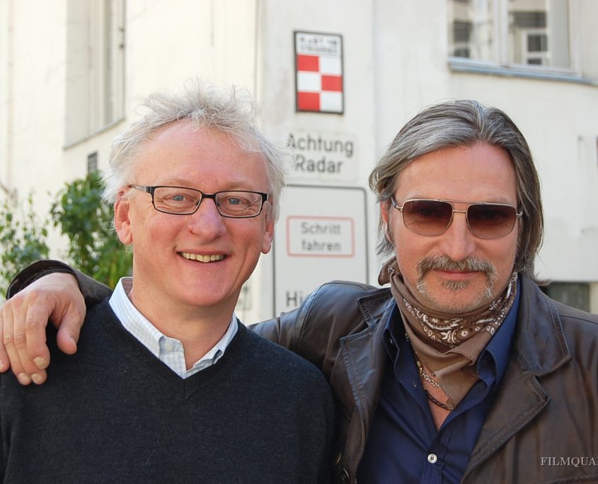 Regisseur Erhard Riedlsperger & Stefan Jürgens - SOKO DONAU